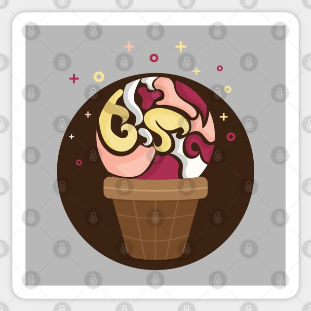 ice cream Sticker by Quenini